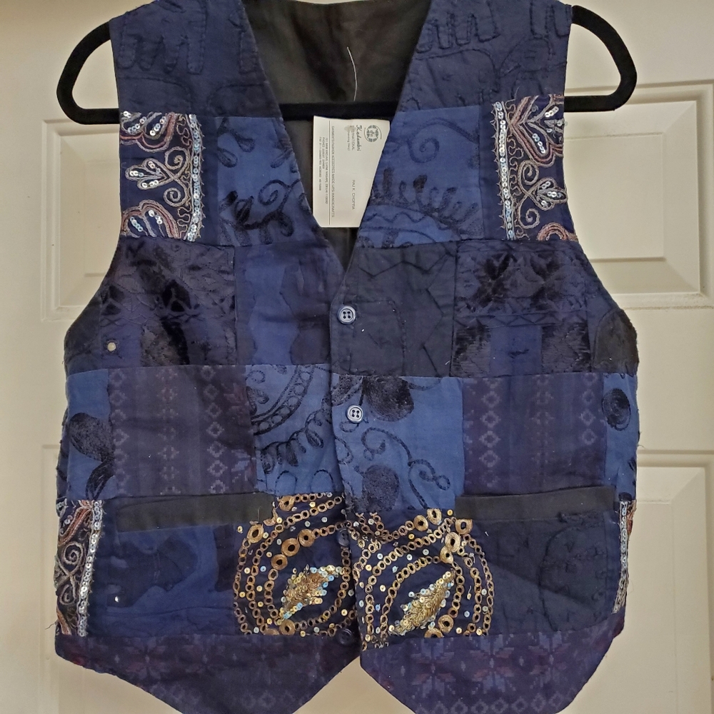 Vintage Beaded Vest